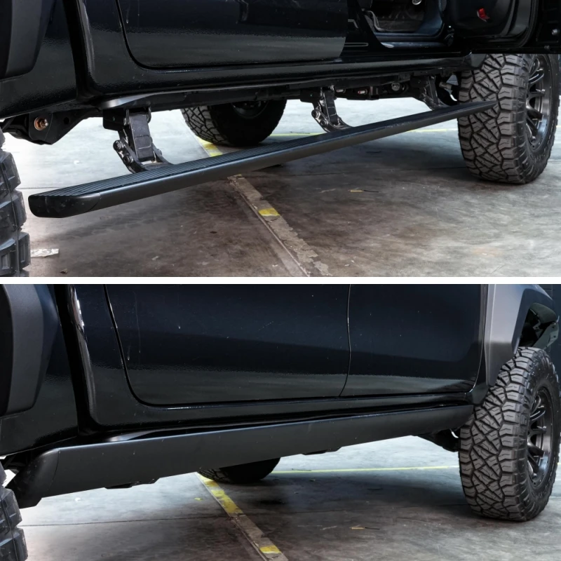OEM Pick up 4x4 Off Road Metal Auto Electric Side Foot Steps Power Running Boards for 2012 Hilux Trd Vigo Revo 2