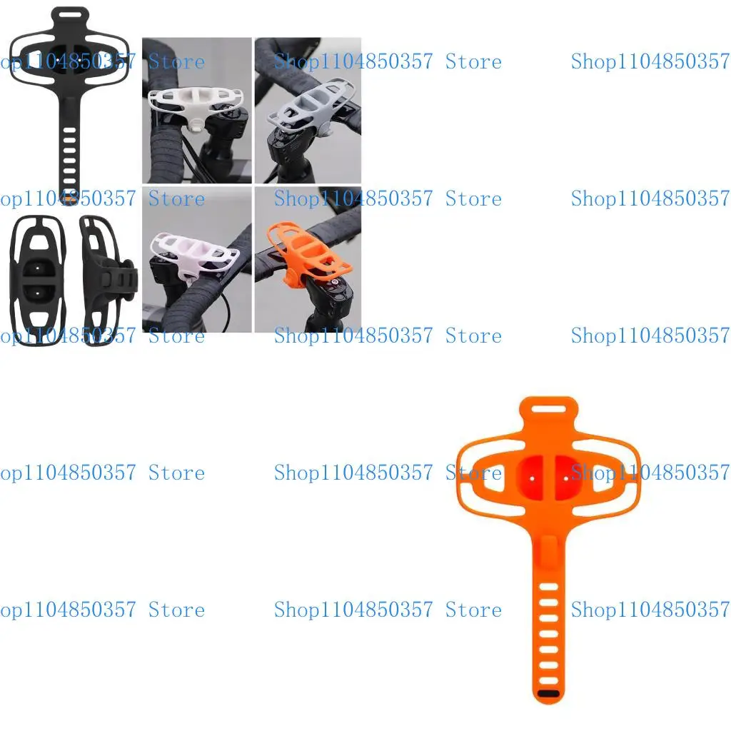 

5ASD Силиконовые велосипедные кронштейны с помощью руля Shockper -Road Bike Navigations Bessation