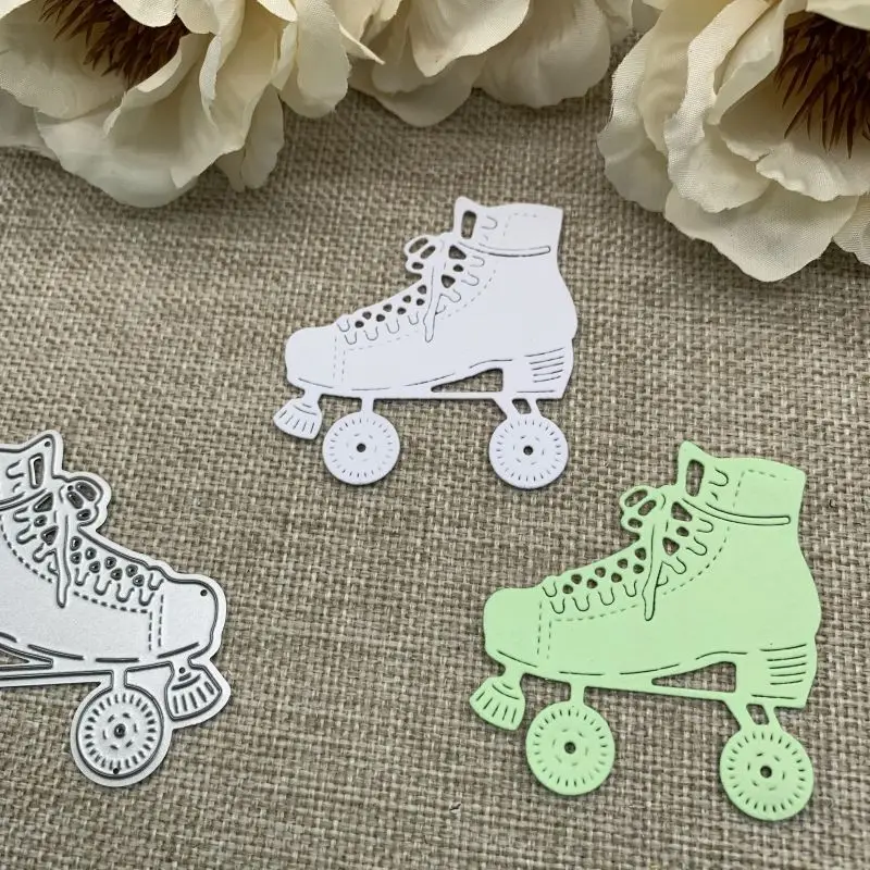 Roller skates Metal Cutting Dies Stencils For DIY Scrapbooking Decorative Handcraft Die Cutting Template Mold