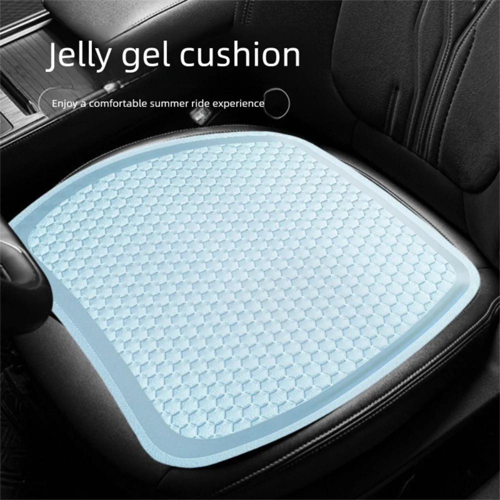 

New Ice Pad Gel Seat Cushion Washable Honeycomb Cooling Seat Pad Shock-absorbing Universal Cool Seat Cushion Car