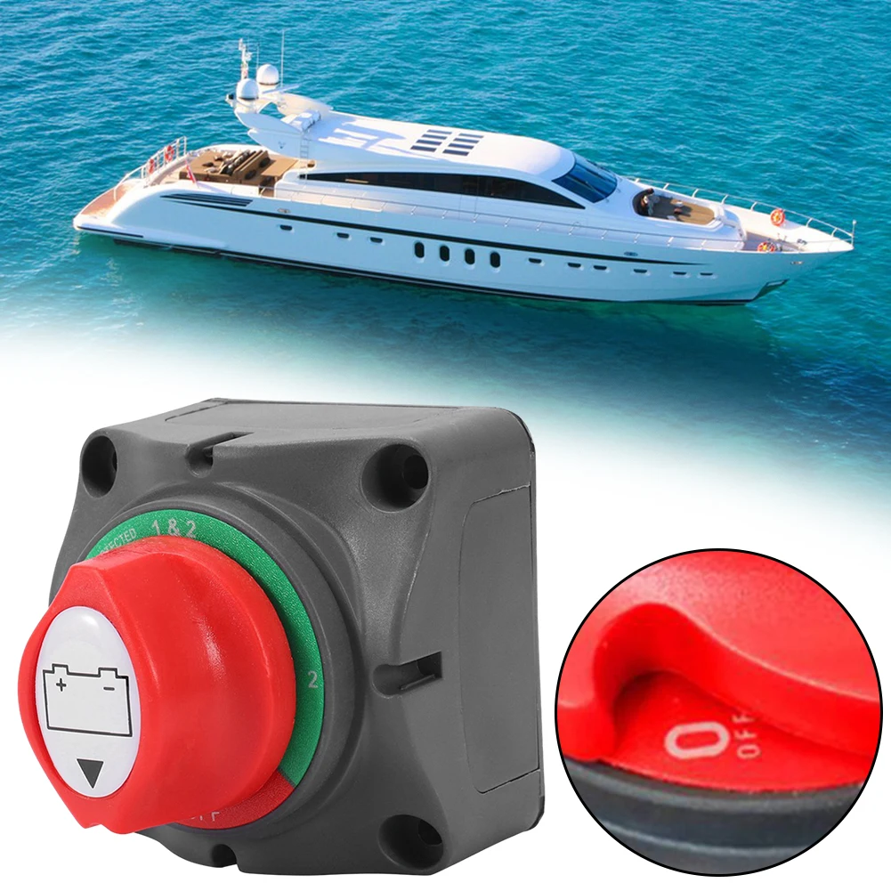 High Current Battery Shut Off Switch Power Anti-Leakage Protection Switch For Boat Marine Car