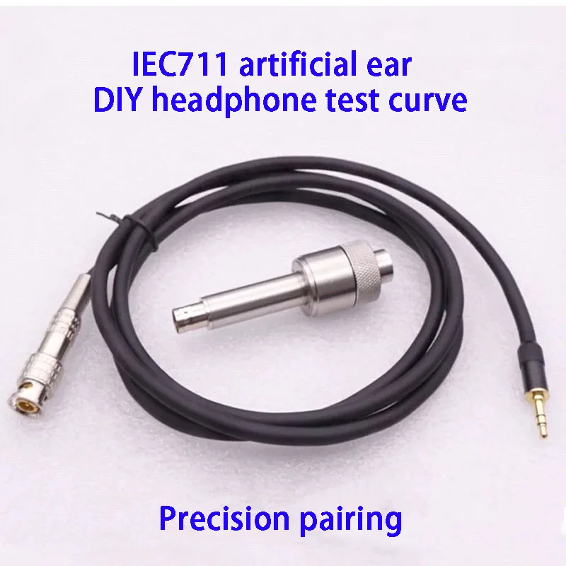 Newly Made Headphone Test Diy Headphone Frequency Response Tester IEC711 Artificial Ear Curve Test Paired Artificial Ear