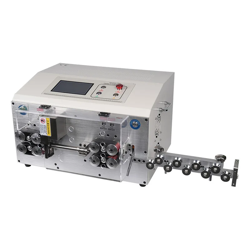 Large square automatic computer wire stripping machine New energy wire offline cutting wire stripping machine
