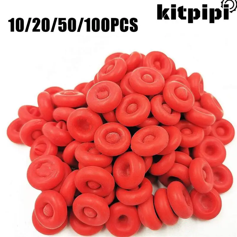50/20/10 шт. красные колпачки для герметика — герметичные силиконовые чехлы насадки для герметичных пистолетов |   Инструмент для неиспользованного герметика и консервирования