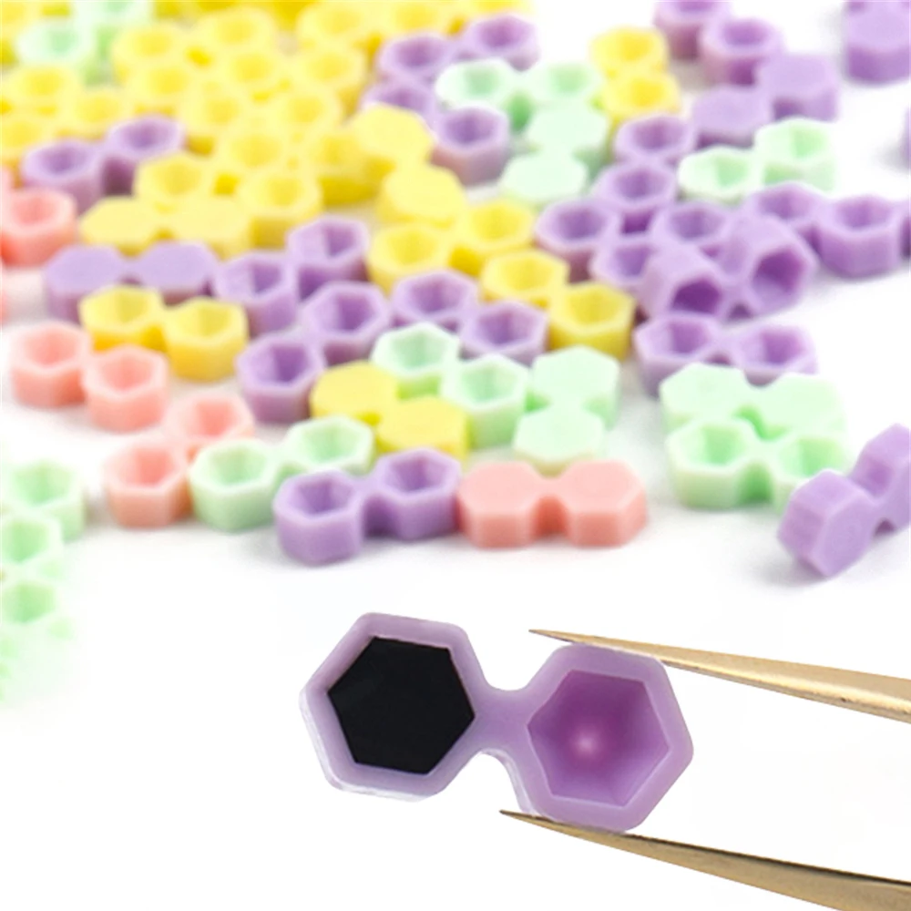 200 pz Estensione Delle Ciglia Colla Tazza Vassoio Strumenti di Trucco Estensione Delle Ciglia Accessori Ciglia Forniture Diamante Colla Per Ciglia Tazza di Ritardo