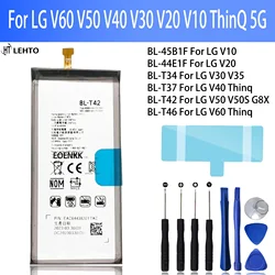 Original Replacement Phone Battery For LG V60 V50 V40 V30 V20 V10 ThinQ 5G ThinQ Q710 H930 H990N H961N LS998 Q8 2018 LM-V500