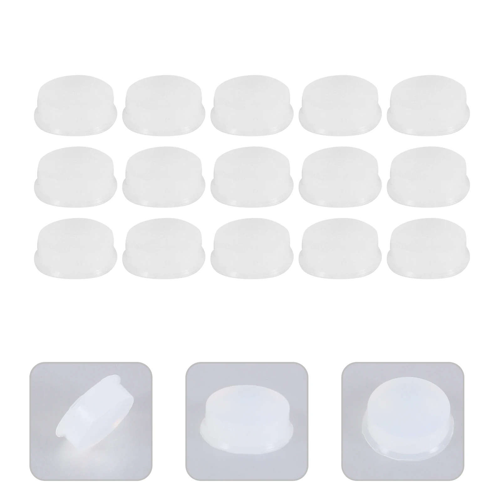 

25 Pcs Flute Plugs Silicone Accessories for Open Hole Flutes Replace Cover Holes Beginner Music Instrument Parts
