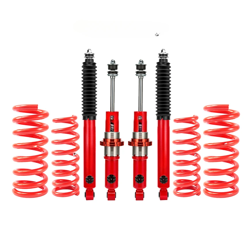 For  Pajero All LWB Models V73 2000-2006 Off Road Adjustable Shock Absorbers 2 inches Suspension lift kit