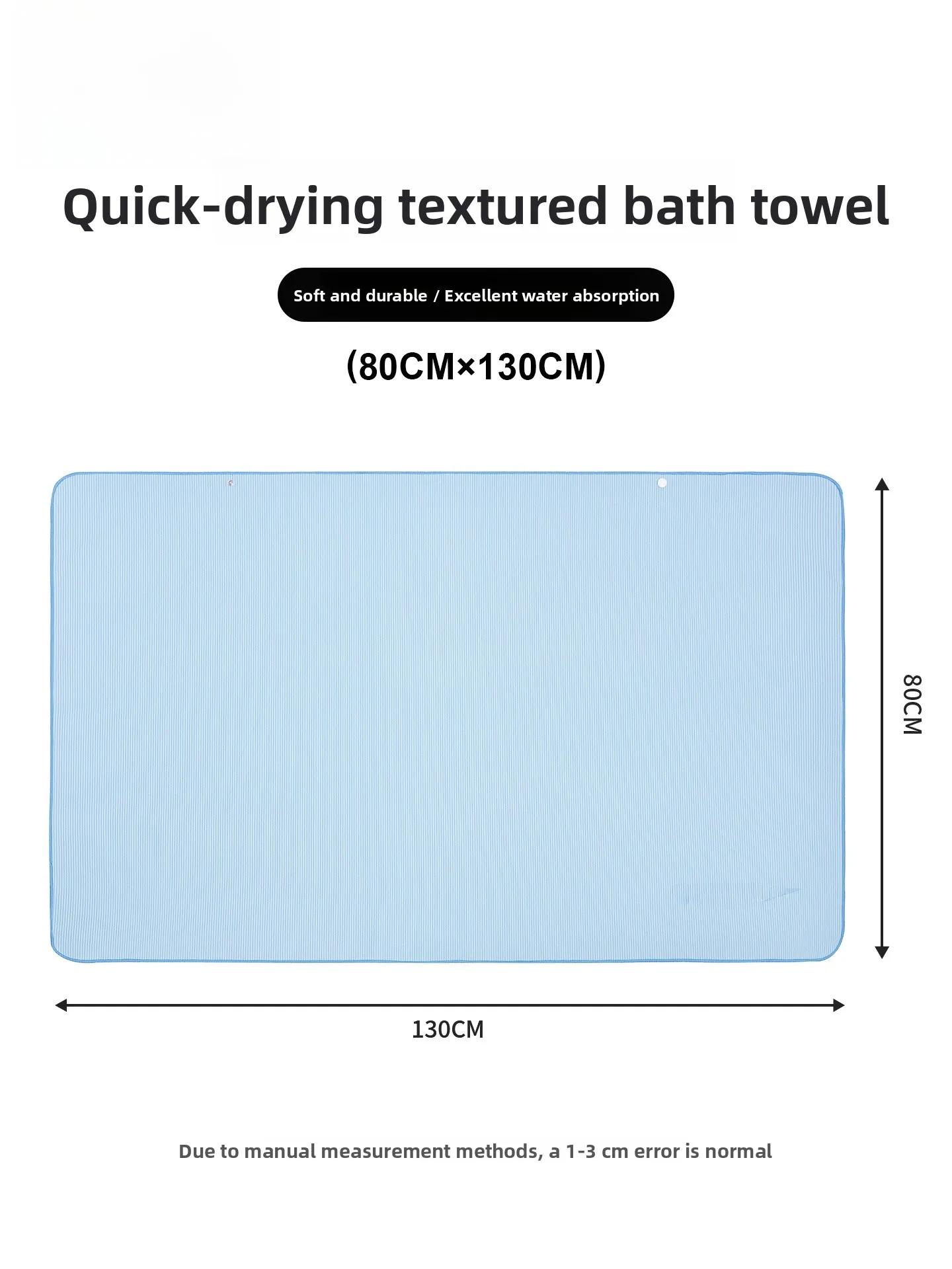 

New Textured Quick Dry Swimming Towel for Adults Large Size Gym Pool Bathroom Absorbent Towel Sports Fitness Fans