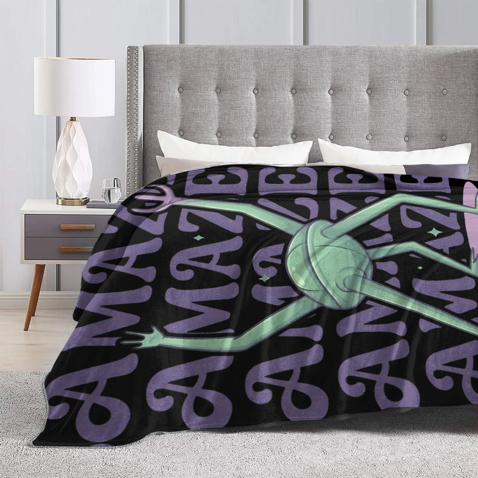 Rockys Amaze Project Hail Mary Blankets  Plush Throw Blankets Bedroom Sofa Portable Soft Warm Bedspread
