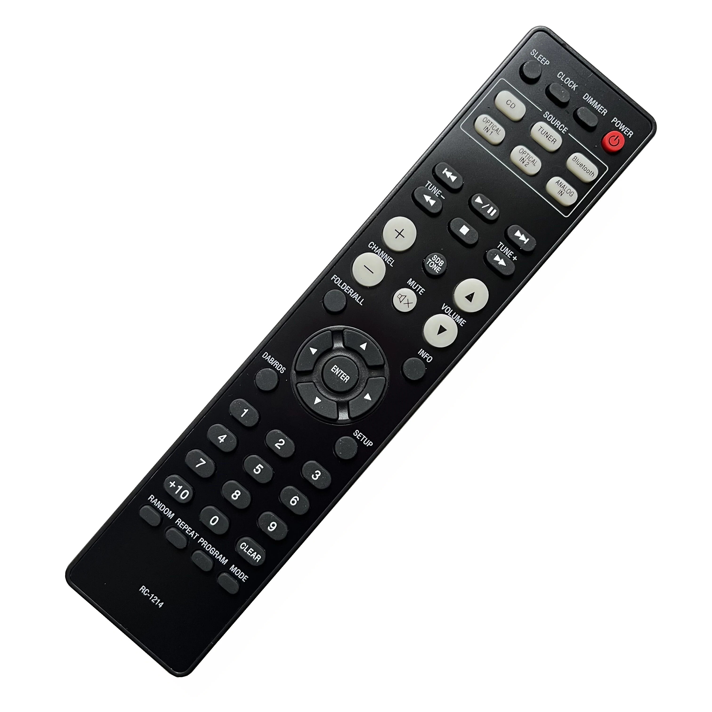 New Generic Remote Control For DENON RC-1214 RC1214 RC-1175 RCD-N7 RCD-N8 RC-1154RC-1162 RCD-N9 DRA-N5 30701023300AS CD Receiver