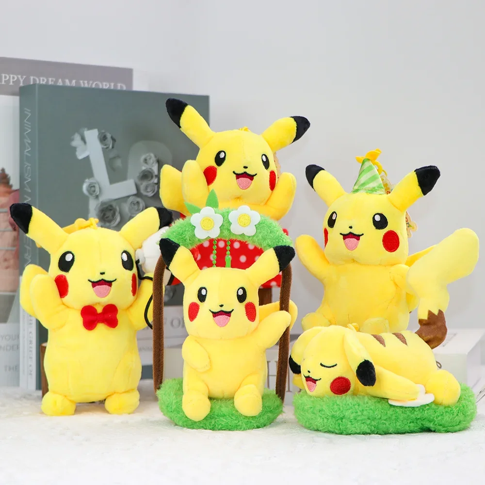 Vaporeon Leafeon Sylveon Espeon ألعاب من القطيفة Scorbunn قلادة لعبة الدمى غص الكرتون محشوة ظهره الديكور هدايا عيد الميلاد