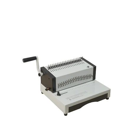 Sonto grey CE25A model automatic heavy duty comb binding machine for craft and bind