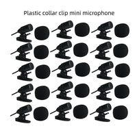 5/3/1pcs Wireless Clip-on Microphone Lapel Mini Lavalier Mic For Mobile Phone PC Recording Conference