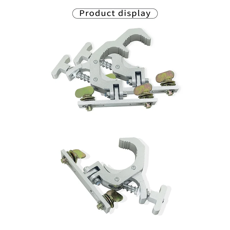 

Tools Aluminum Fold Clamp Hooks Stage Light Fold Hanging Hook Loading 150Kg 42-61mm Truss Tube 230W 7R/200W 5R Beam Light