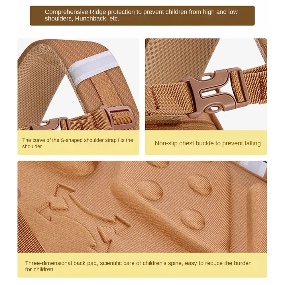 Zaino Capybara Cartoon Zaino idrorepellente di grande capacità Allevia il carico Zaino leggero per studenti della scuola