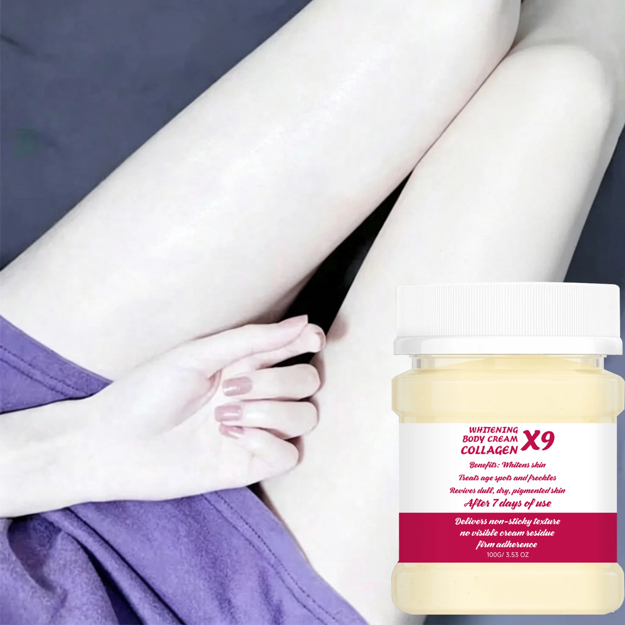 Collagen Hydrating Body Lotion Light Non‑Greasy Oil‑Free Formula Revitalizing Nourishing Body Skin Care Cream