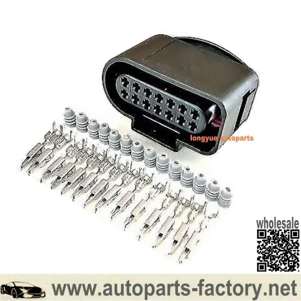 Longyue 14 Pin Connector Plug 6X0973717 For AUDI VW Skoda VAG