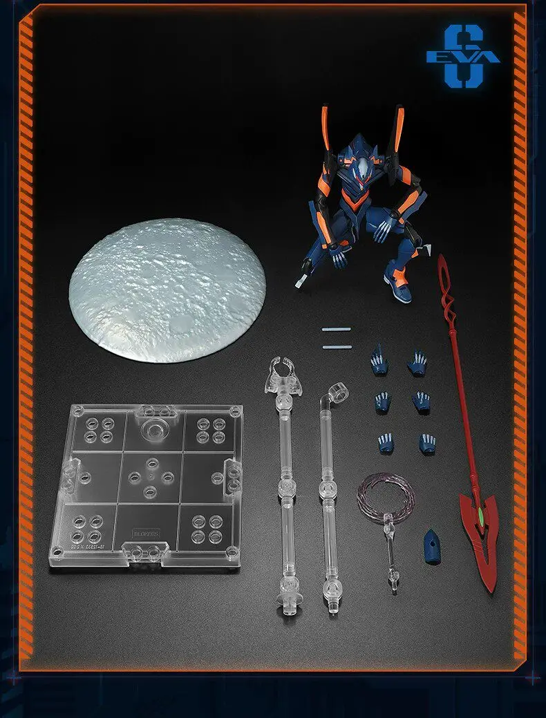 Original Blokees Evangelion Production Model‑02 TV Version & Evangelion Mark.06 Legend Edition Movable Robot Anime Figure Toys