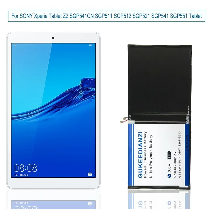 Sony Xperia Z2,lis2206erpc,8900mah,sgp541cn,sgp511,sgp512,sgp521,sgp541,sgp551用の充電式バッテリー