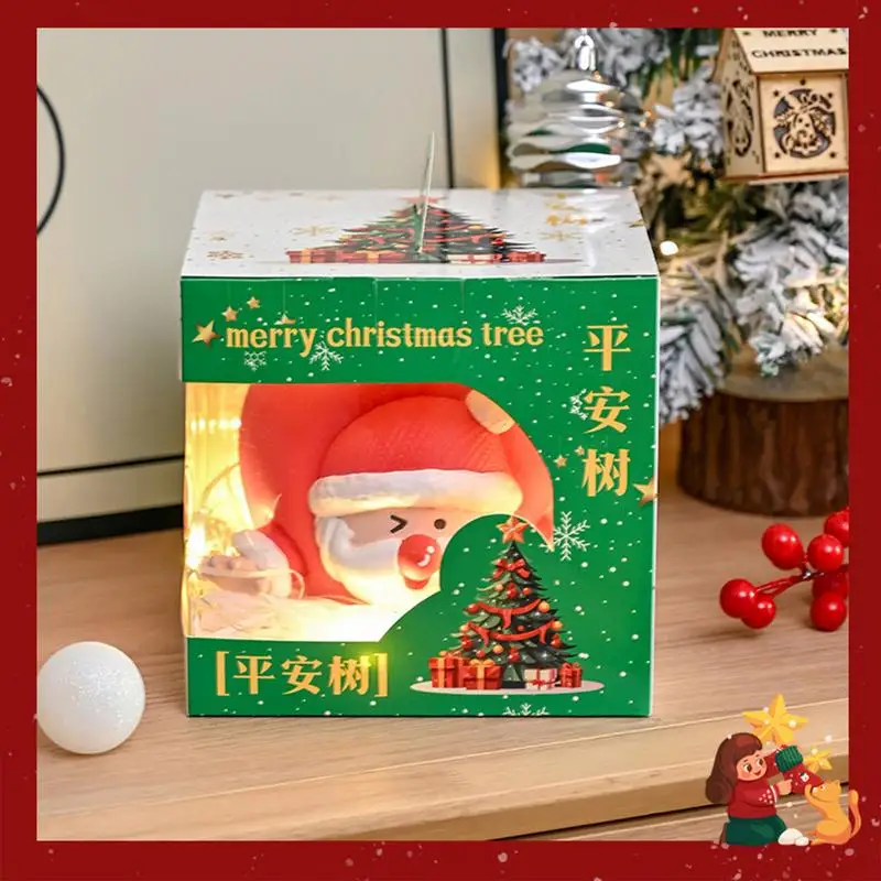 Santa Claus Money Bank Cute Cartoon Cash Coin Box Christmas Parties Supplies Table Centerpieces Home Decoration For Friends