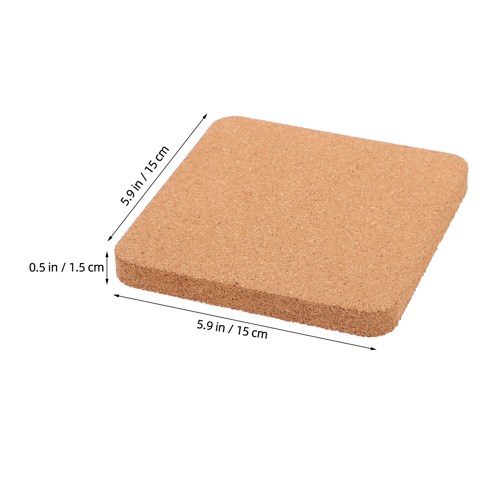 2Pcs Cork Boards Small Bulletin Tiles Lightweight Cork Sheets for Wall Photo Note Display Memo Board Photo Board for Wall