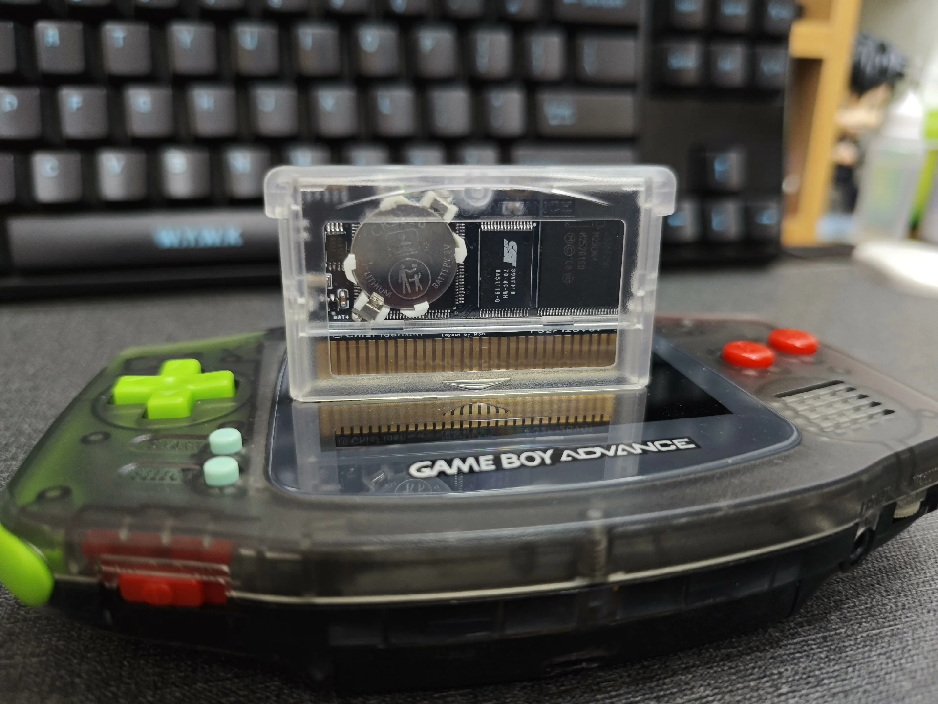 Chisflash v1.1 GBA RTC Часы с игровой картой Версия RTC Shirabi Подходит для GBflash