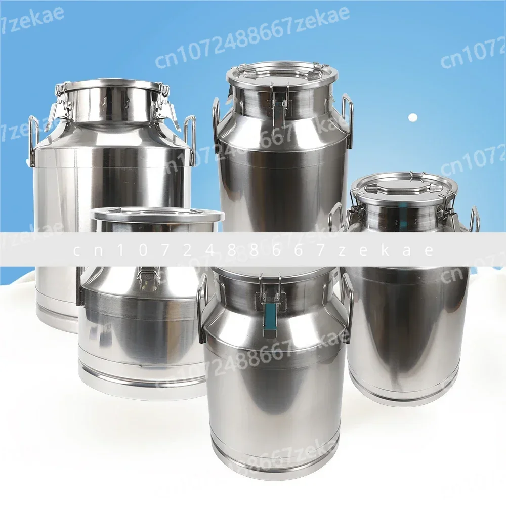 Stainless Steel Milk Tank, Dairy Product Tank, Liquid Storage Tank, Household 20L/30L/40L/50L/60L