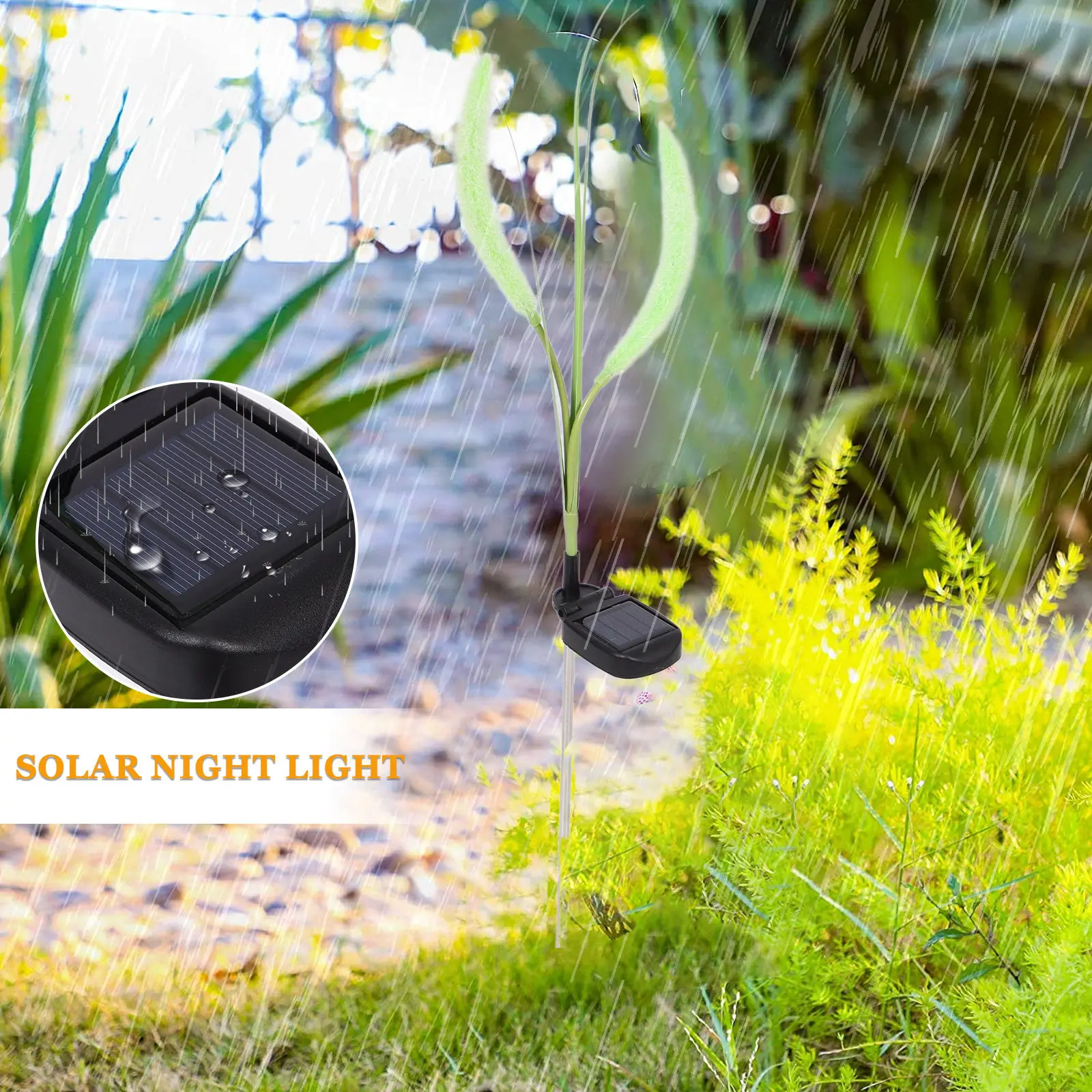 

Solar Garden Stake Lamp Durable Decorative Lawn Light for Garden Pathway Patio Outdoor Solar Lights Outside House Decor