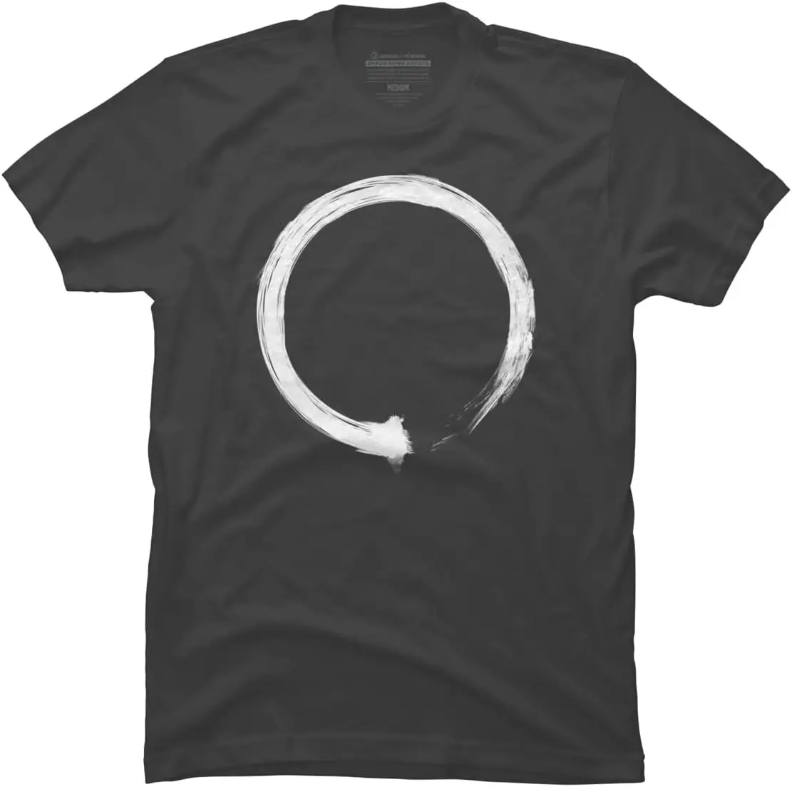 

Мужская футболка Design By Humans Zen Enso White от Snazzygaz - -