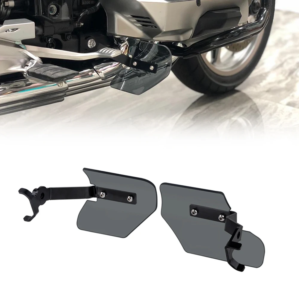 

Panical Feet Down Air Deflector Guard Windshield For Honda Gold Wing GL1800 GL1800B F6B DCT TOUR AIRBAG 2018-2023 Smokey Gray