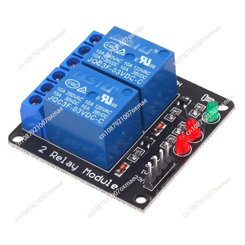 Low level trigger relay driver board with lamp