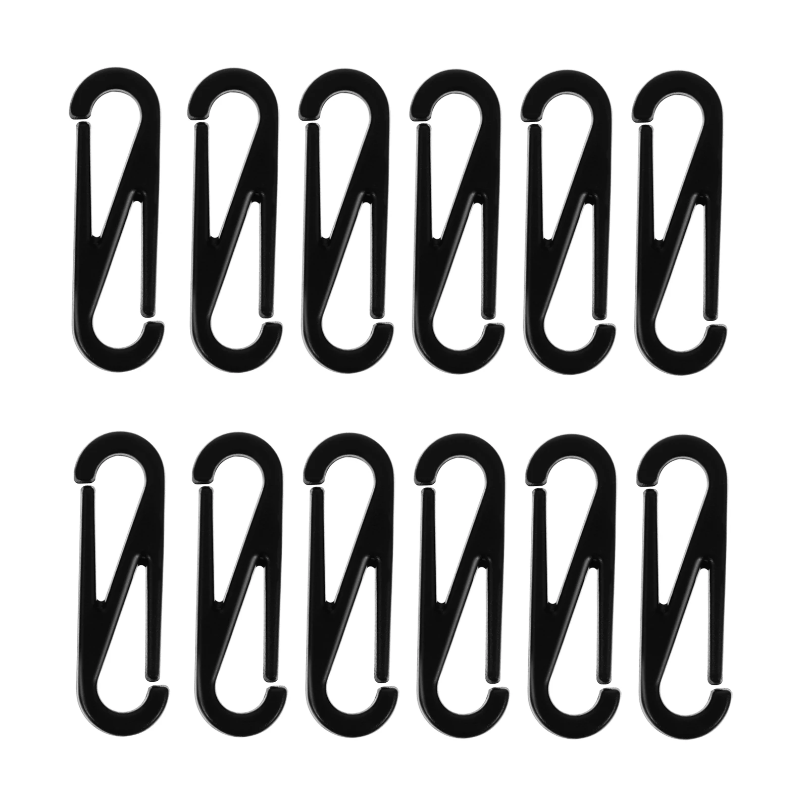 100Pcs 8 Shaped Hook Buckle Reliable Spring Snap Buckles for Clothing Towels Backpacks Utility Fixtures Hook Buckle