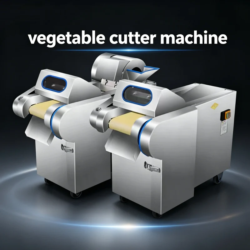 Vegetable Cutting Machine Electric Potato Onion Slicer Commercial Automatic Adjustable Thickness