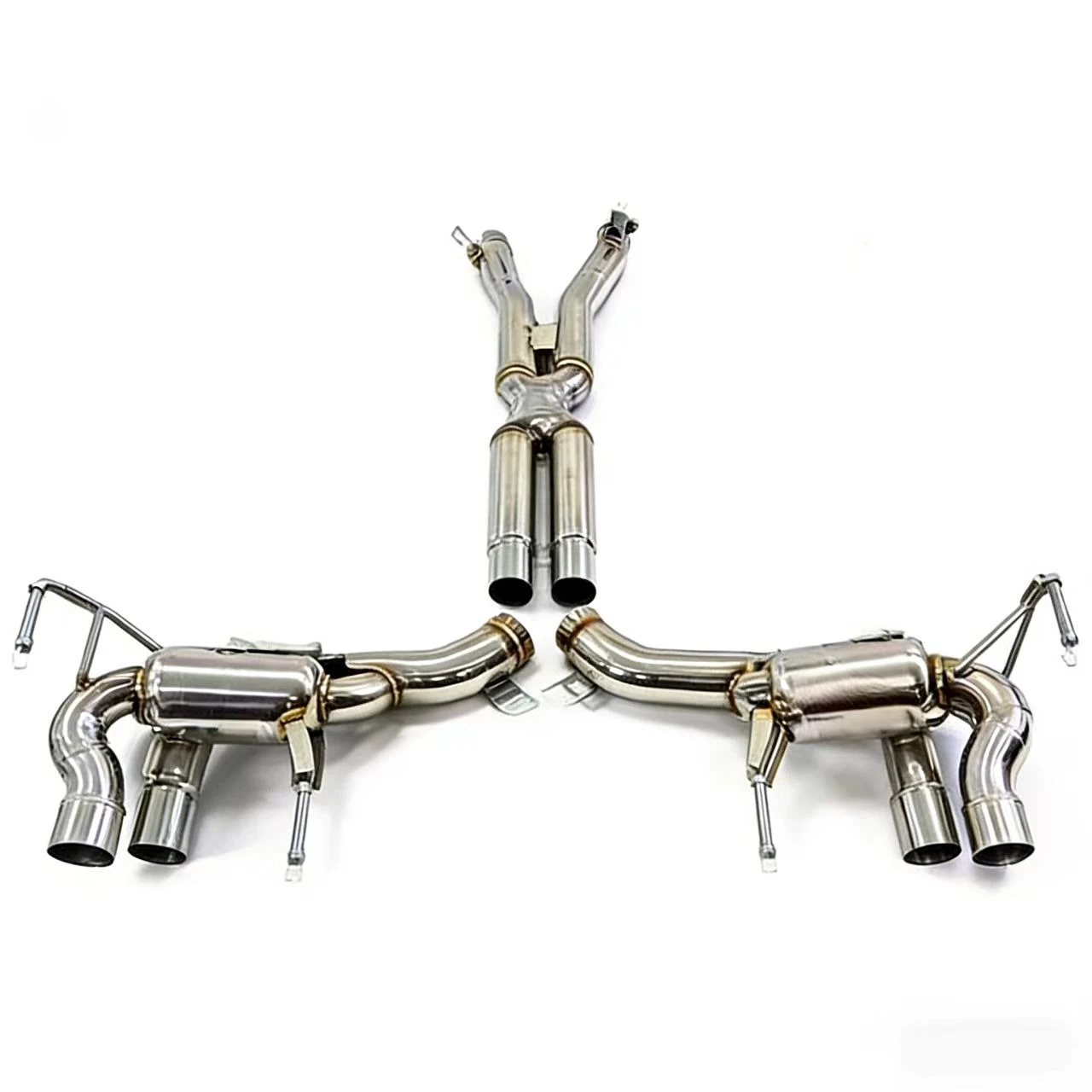 High-performance Stainless Steel CatBack Exhaust Pipe for Ferrari California 4.3 2009-2014 with Valve Exhaust Power Upgrade