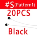 20PCS P1 S negro