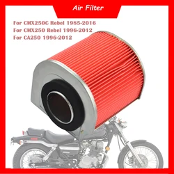 Motorcycle Engine Air Filter Cleaner Air Intake Filter Element For Honda CMX250C Rebel 1985-2016 CA250 CMX250 1996-2012
