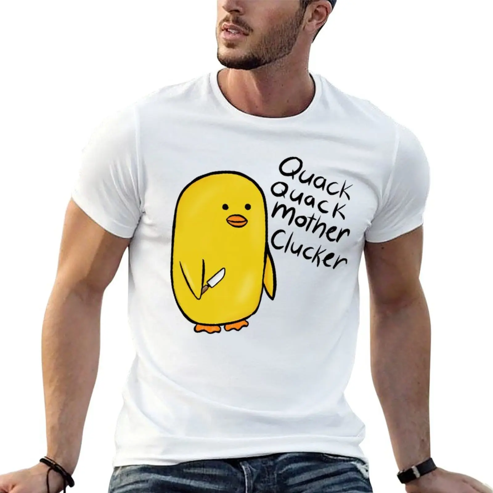 

Quack quack mother clucker T-Shirt t shirts designer anime t shirts for man mens graphic t shirts T-shirt