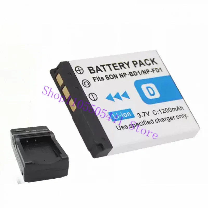 Replacement Battery for Sony NP-BD1 / NB-BD1, Compatible with DSC-T2 T70 T75 T77 T200 T300 TX1 T90 Digital Camera