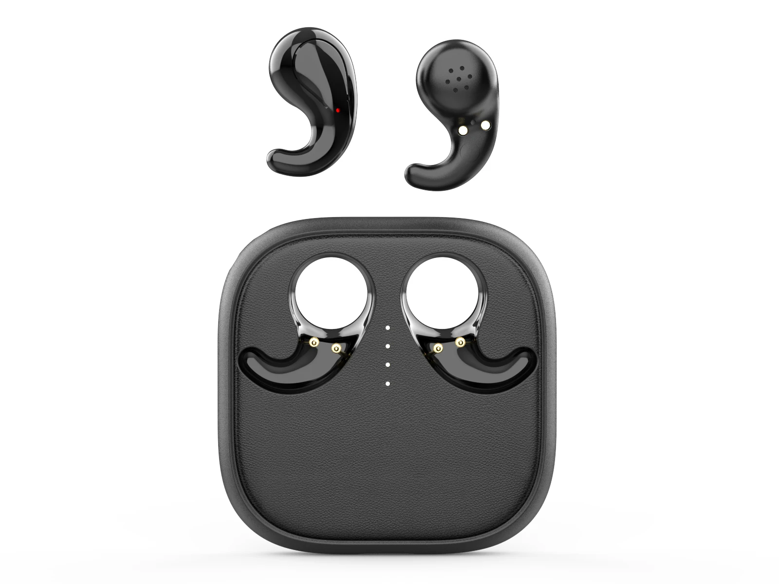 T70 Trendy TWS Wireless Earbuds, Sleek Lightweight, USB-C Charging, Comfortable Fit Sleep Earbuds image 3