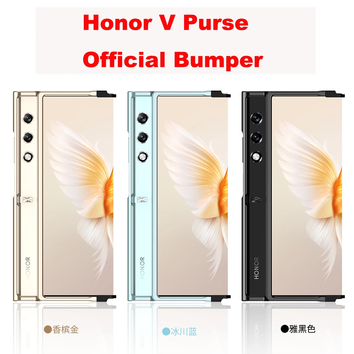 Electroplated Official Bumper For Honor V Purse Plating Cover Slim Elegant Light Thin Protective Shell