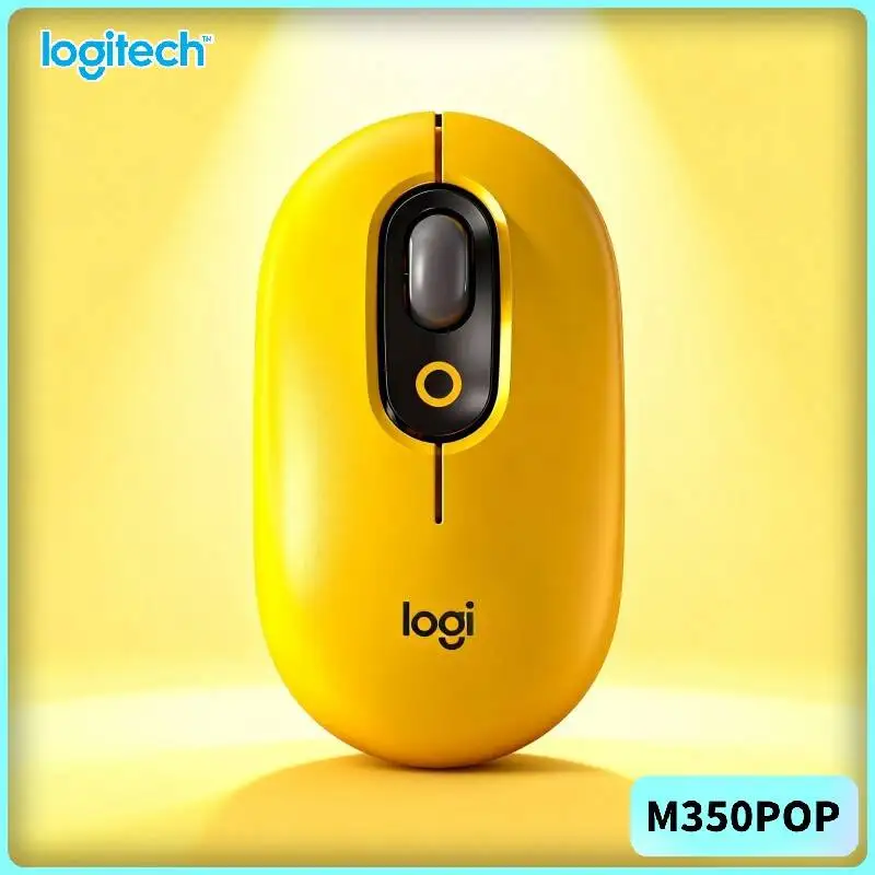 Slim Logitech   POP Mouse Silent Touch Recycled Plastic Bluetooth for Windows 11 Home Edition Personal PCs