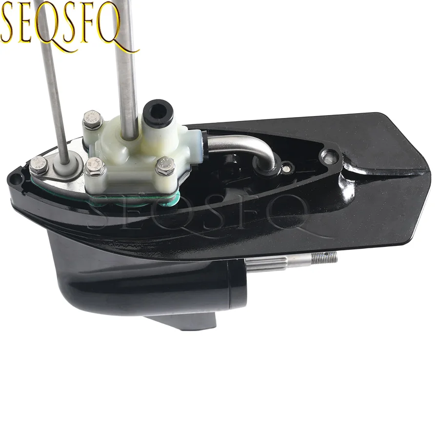 

369S87302-2 Нижний редуктор в сборе (Long) для лодочных моторов Tohatsu 2T серий M4C, M5B, VM5BS, артикулы 369-87302-2, 3GRQ873020, 369-87302