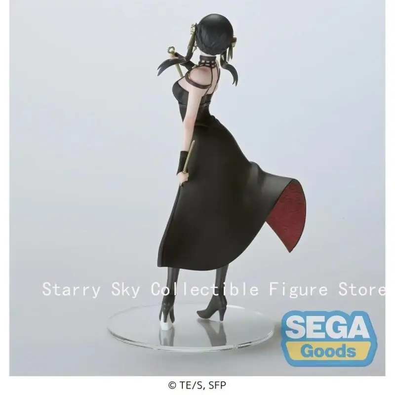 정품 세가 스파이 패밀리 프리미엄 피규어 요르 포저 쓰론 프린세스 오리지널 애니메이션 피규어 모델 수집가 피규어 장난감 선물 인형