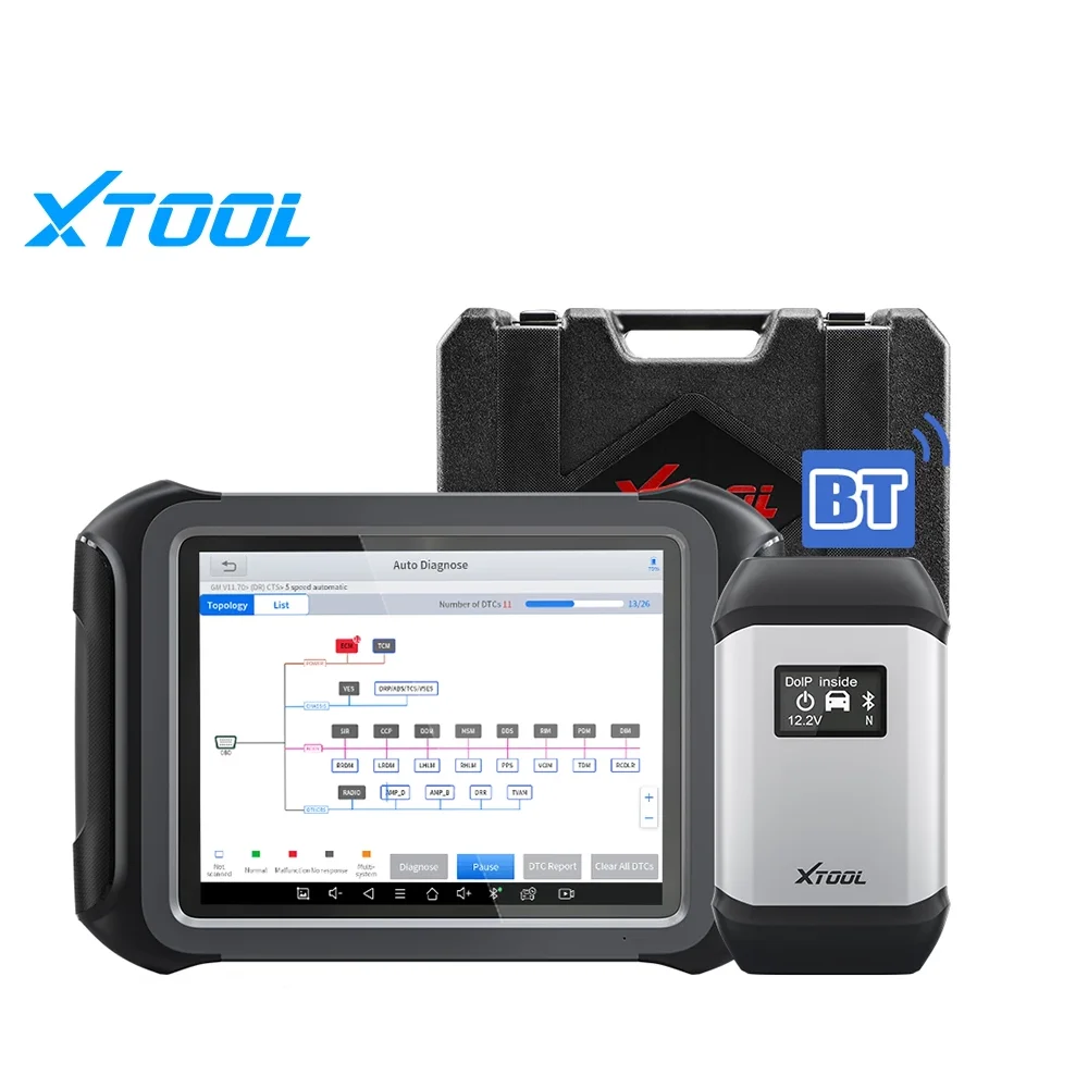 

XTOOL D9 OBD2 All System Bidirectional Scan Diagnostic Tools With 42+Special Functions Ecu Coding Support Doip Can Fd Protocol