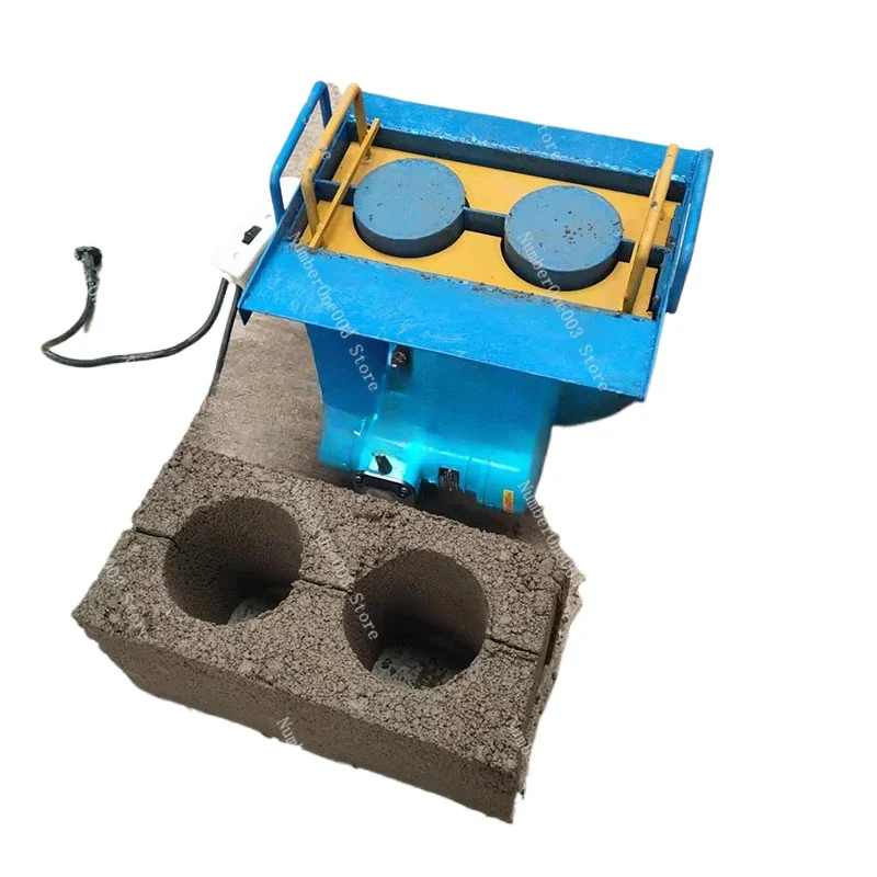 Manual Brick Beater Household Hollow Machine Small Portable Hollow Machine Mold Single Phase Electric Cement Brick