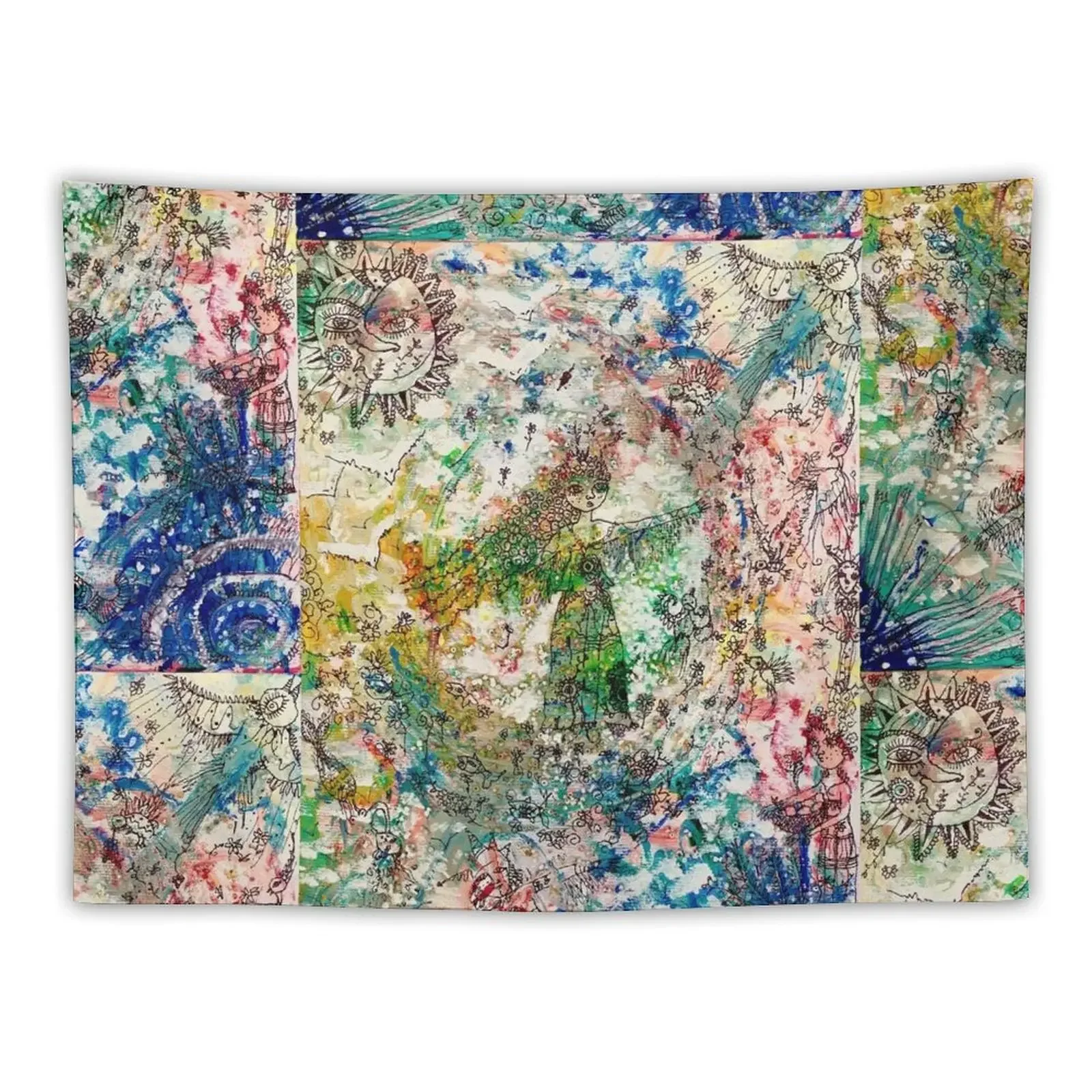 El Verano Y el ángel. Tapestry Room Design Room Decore Aesthetic Decorative Wall Decoration Room Tapestry