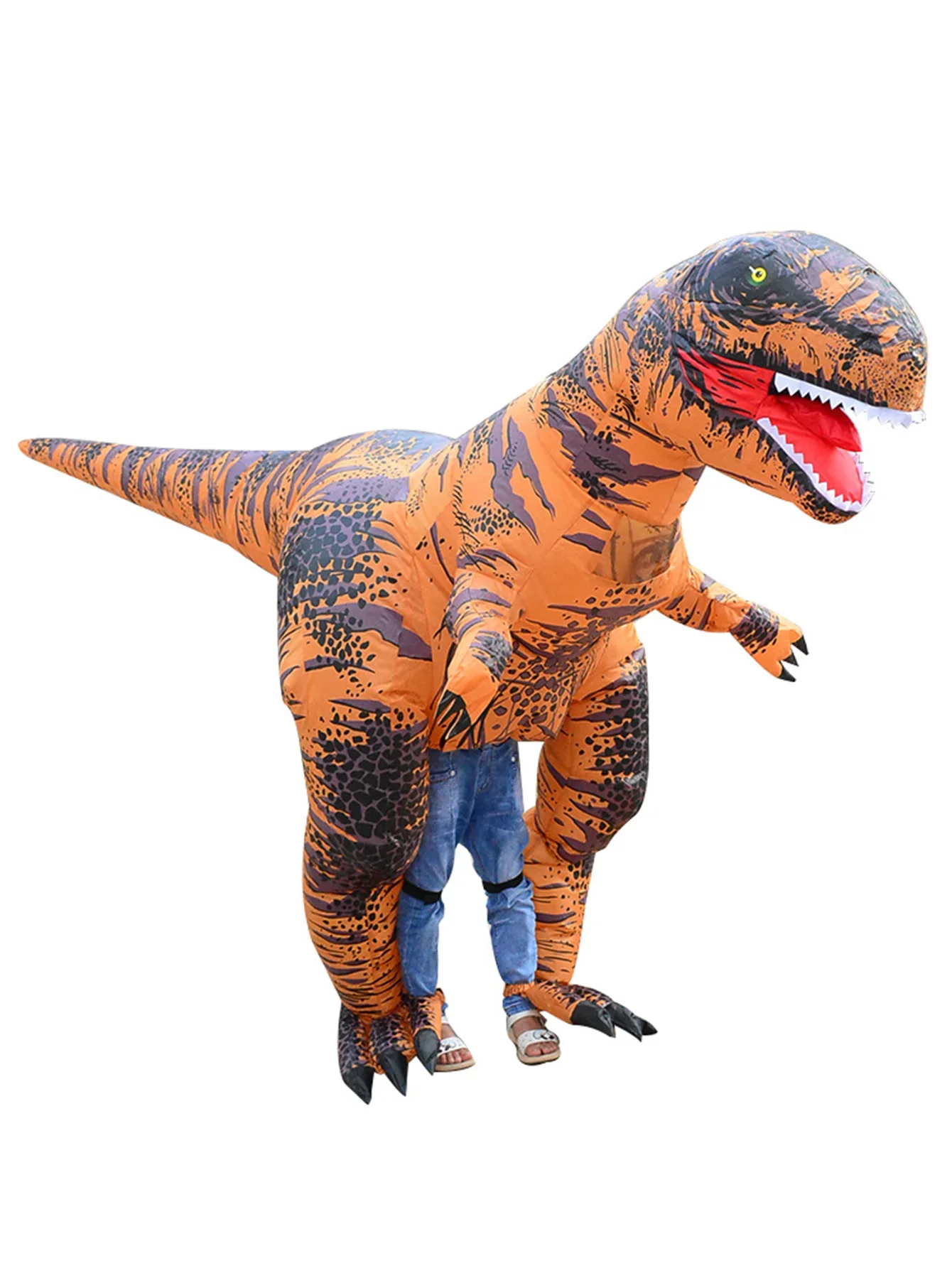 Halloween Dinosaur Inflatable Costume Party Fun Role Play Dinosaur Inflatable Mascot Costume