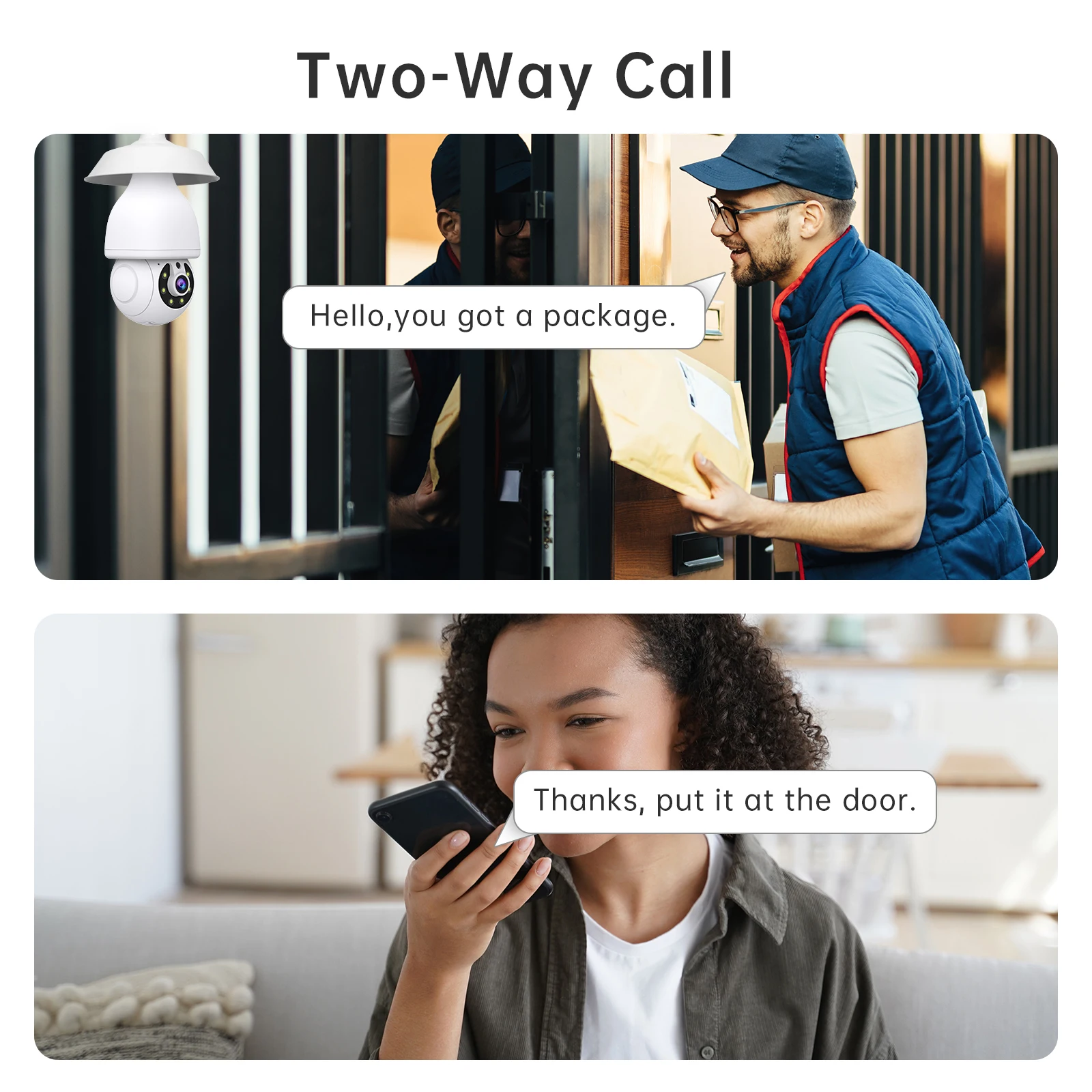 Noahtec كاميرات مراقبة 3MP حماية أمنية داخلية لاسلكية WIFI كاميرا صغيرة 5G واي فاي نقاش ثنائي الاتجاه #6