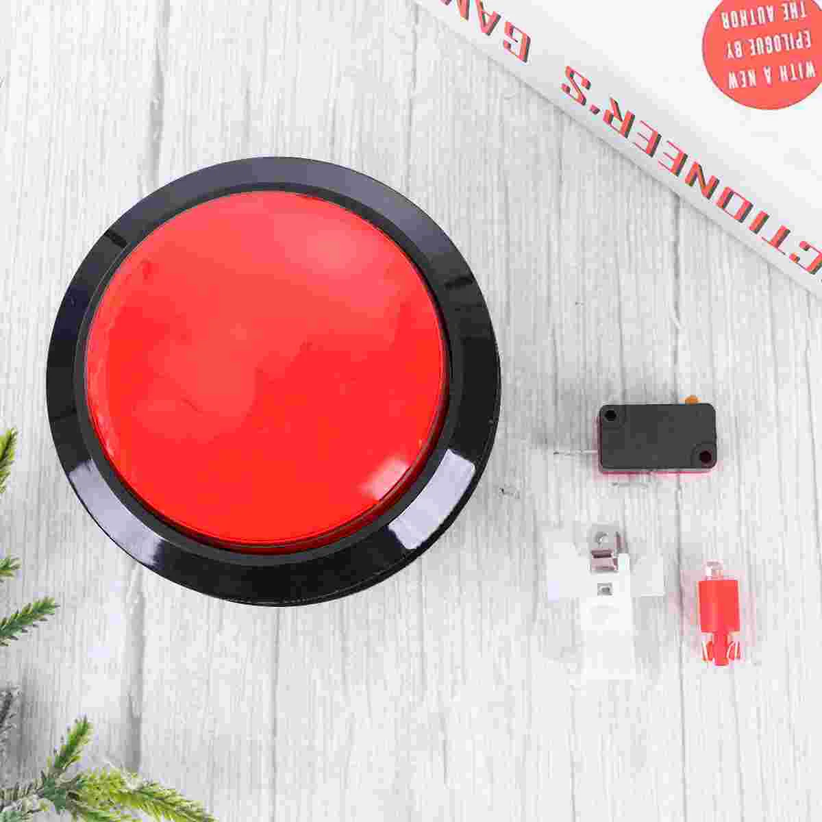 Easy to Use Buzzer Big Buttons Game Answer Wall-mounted Without Responder Toy